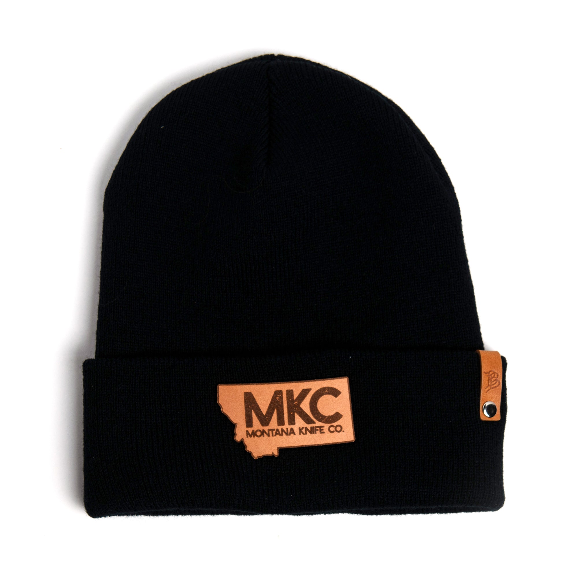 MKC BIG STATE PATCH - PREMIUM BLACK BEANIE