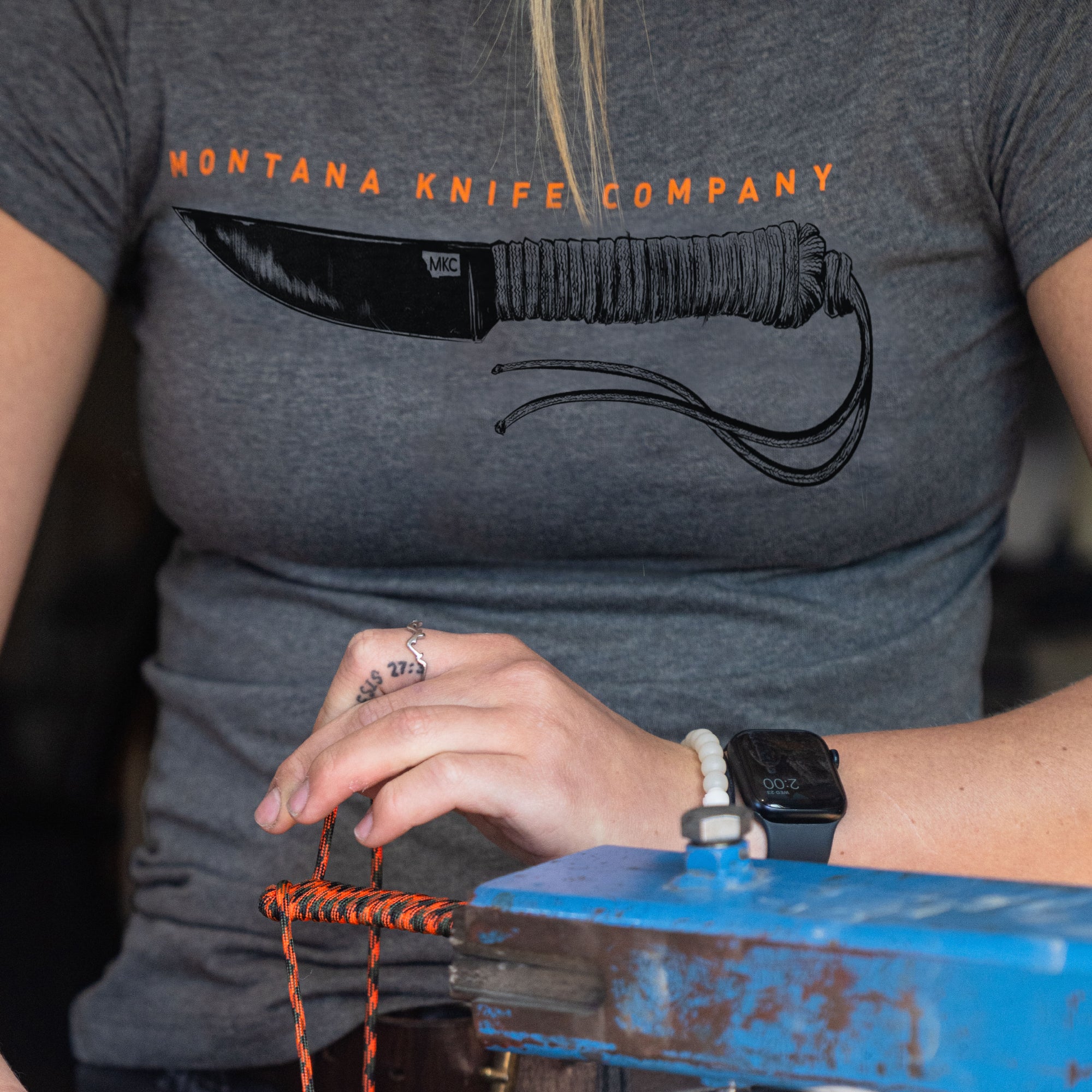 MKC LADIES SPEEDGOAT BLACK KNIFE TEE