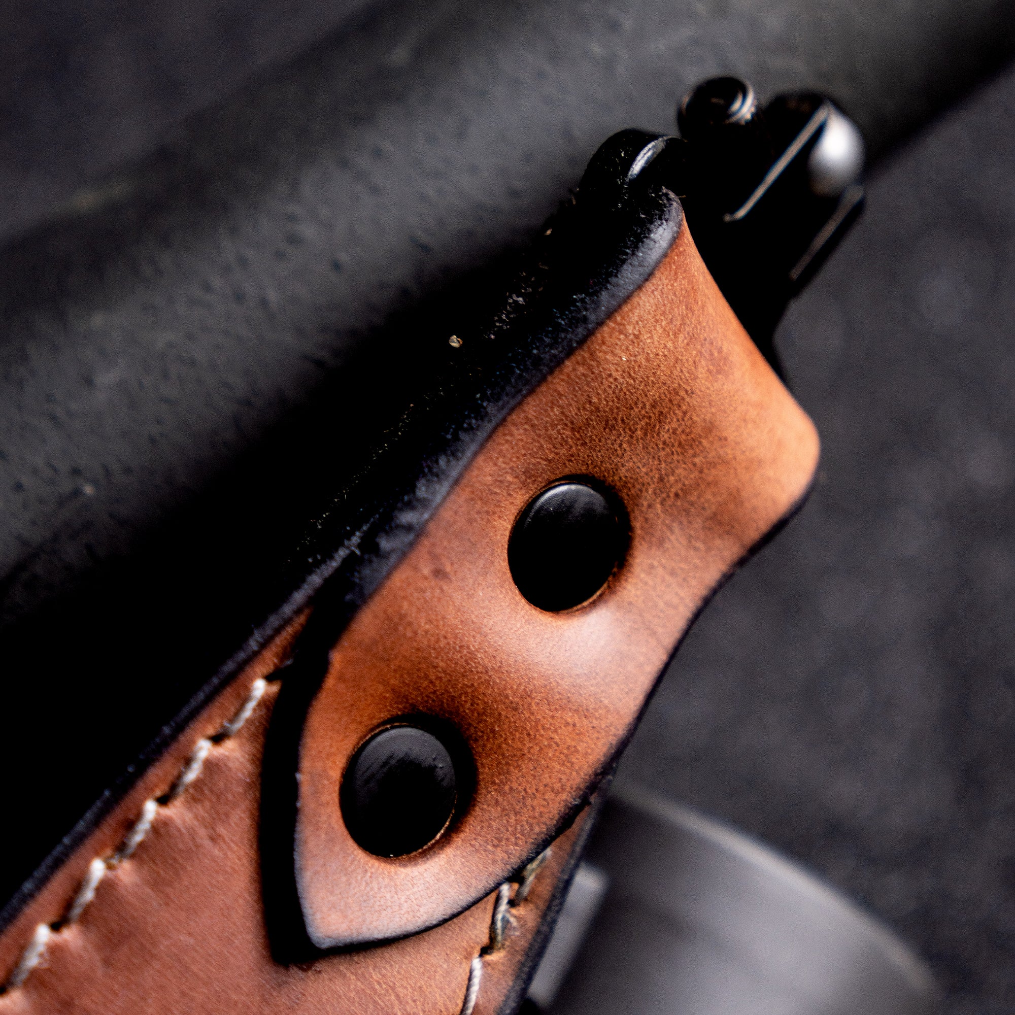 MKC LEATHER RIFLE SLING - USA MADE