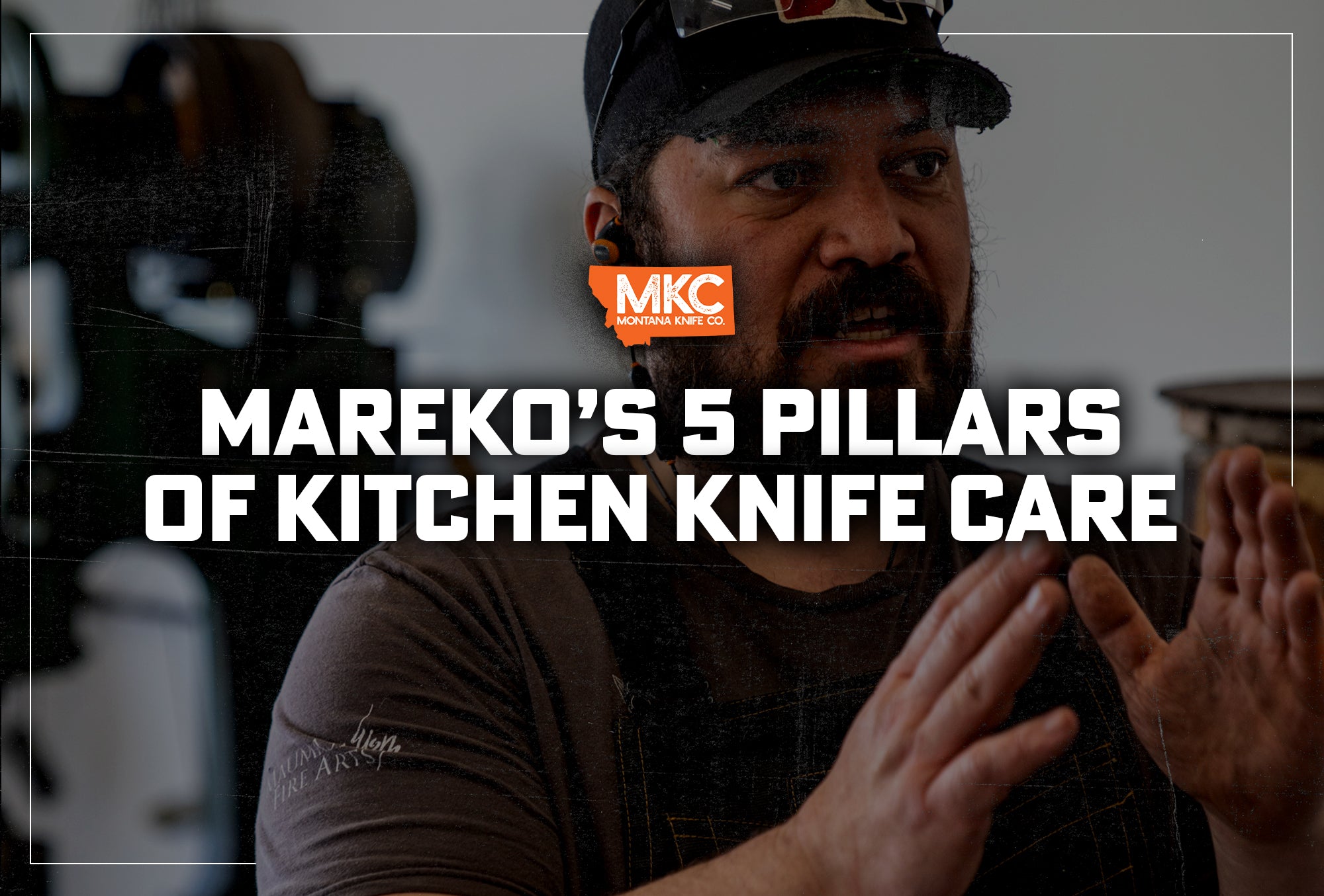 Mareko Maumasi shares his five pillars of kitchen knife care.