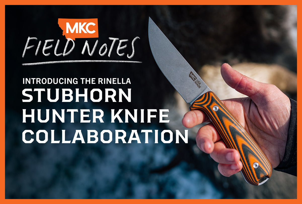 Introducing the Rinella Stubhorn Hunter Knife Collaboration