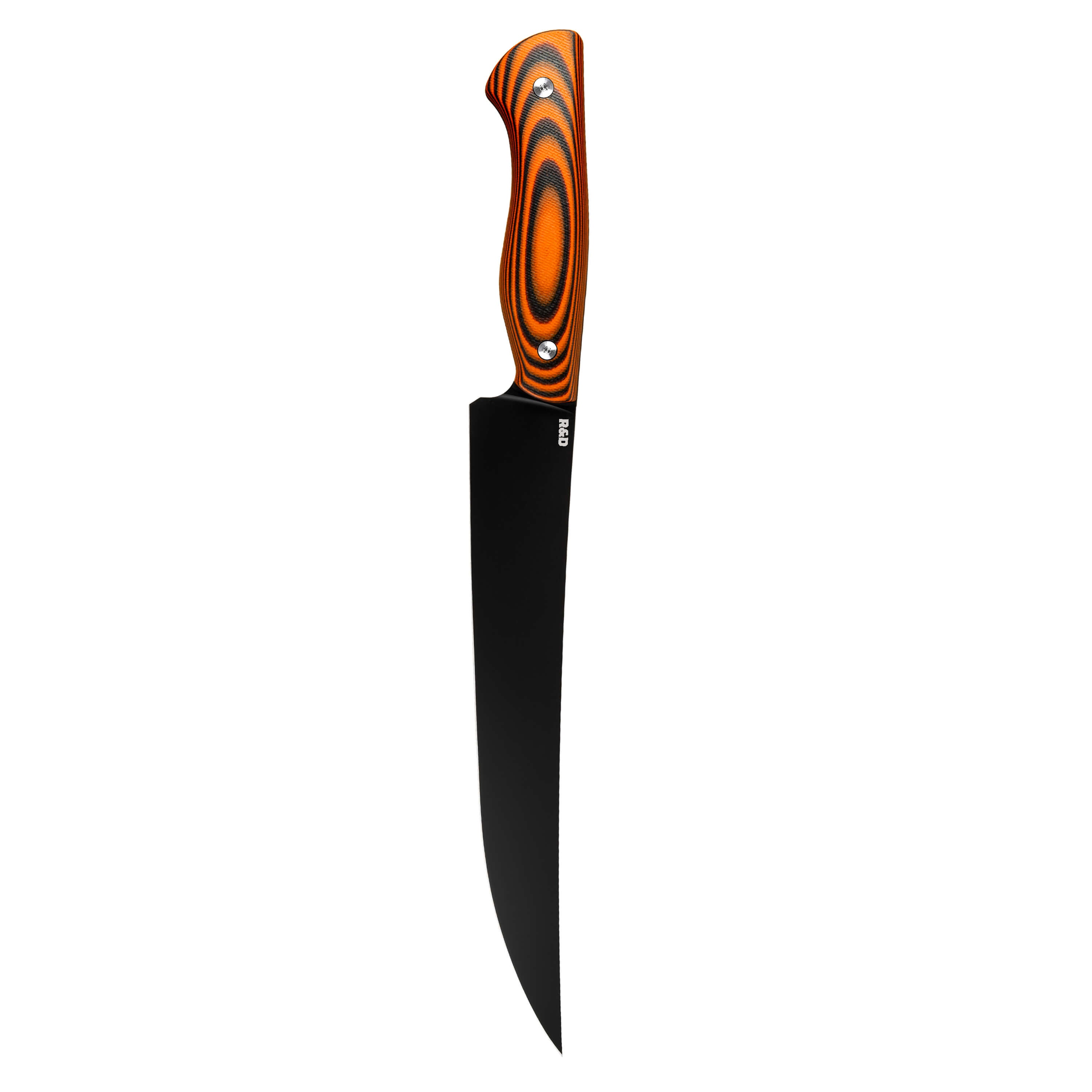 MKC CARVING KNIFE - ORANGE & BLACK