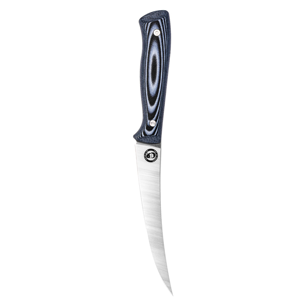 BONING BUTCHER KNIFE BEARDED BUTCHERS EDITION GREY BLACK
