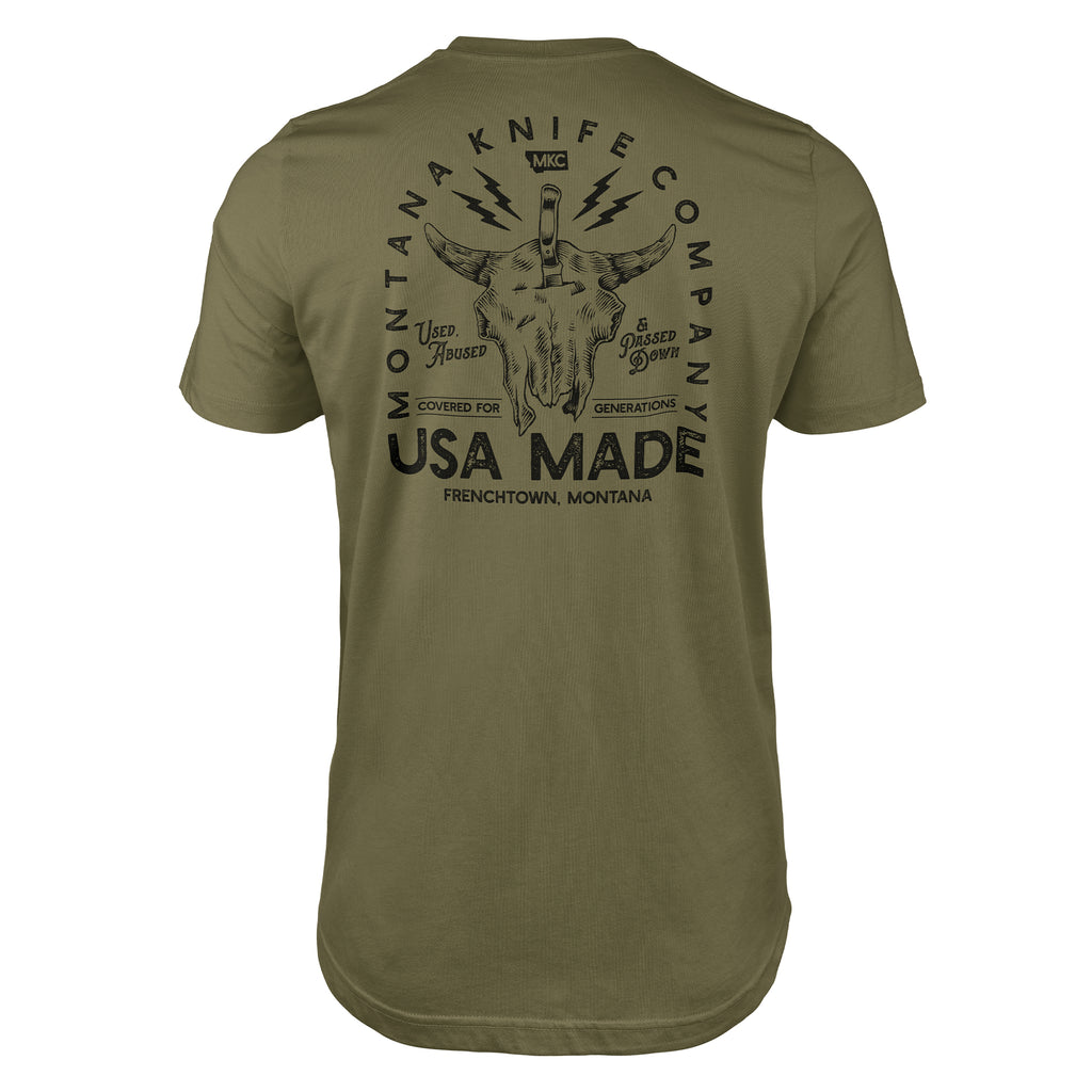 MKC BISON SKULL TEE