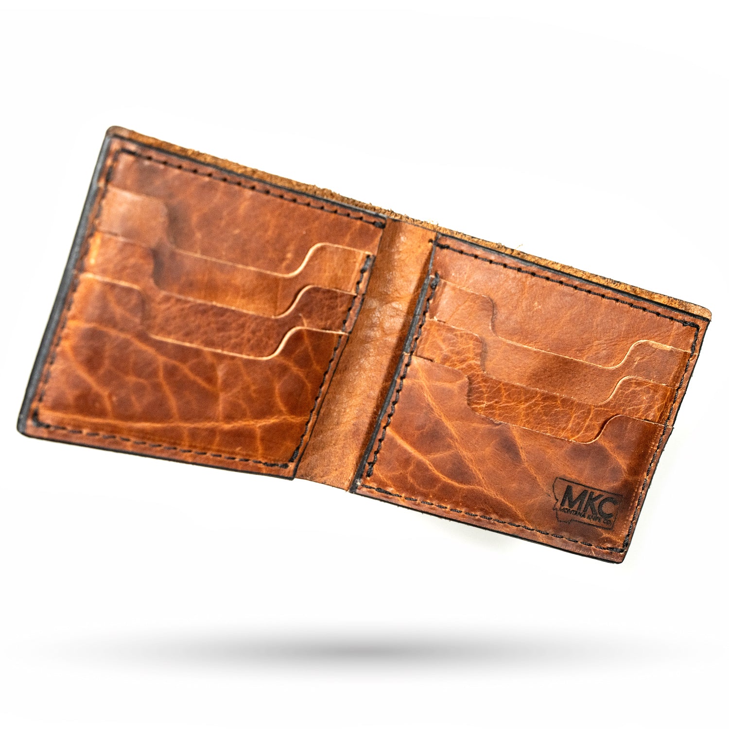 MKC BISON SKULL - LEATHER WALLET