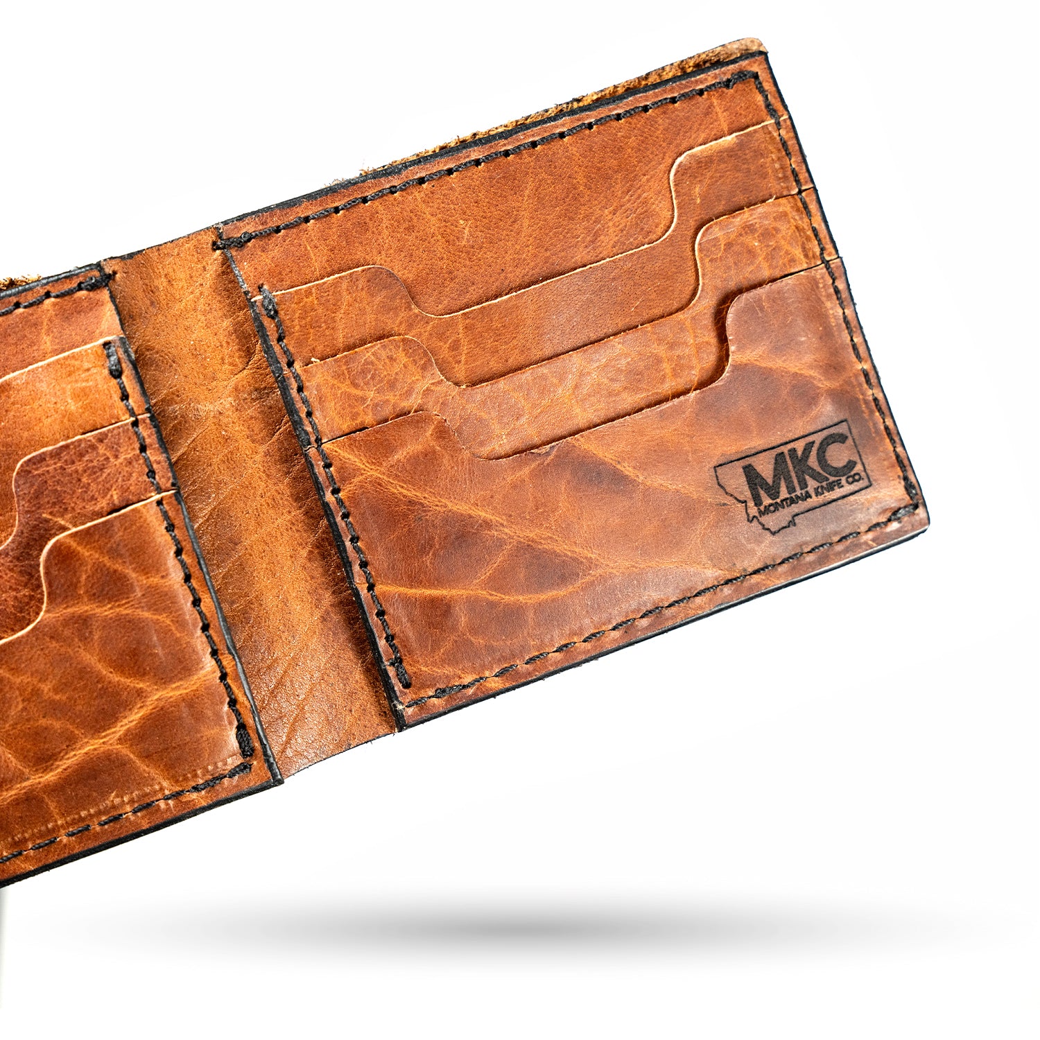 MKC BISON SKULL - LEATHER WALLET