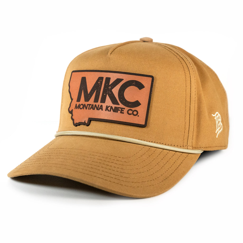 MKC BIG STATE PATCH ROPE HAT CANVAS