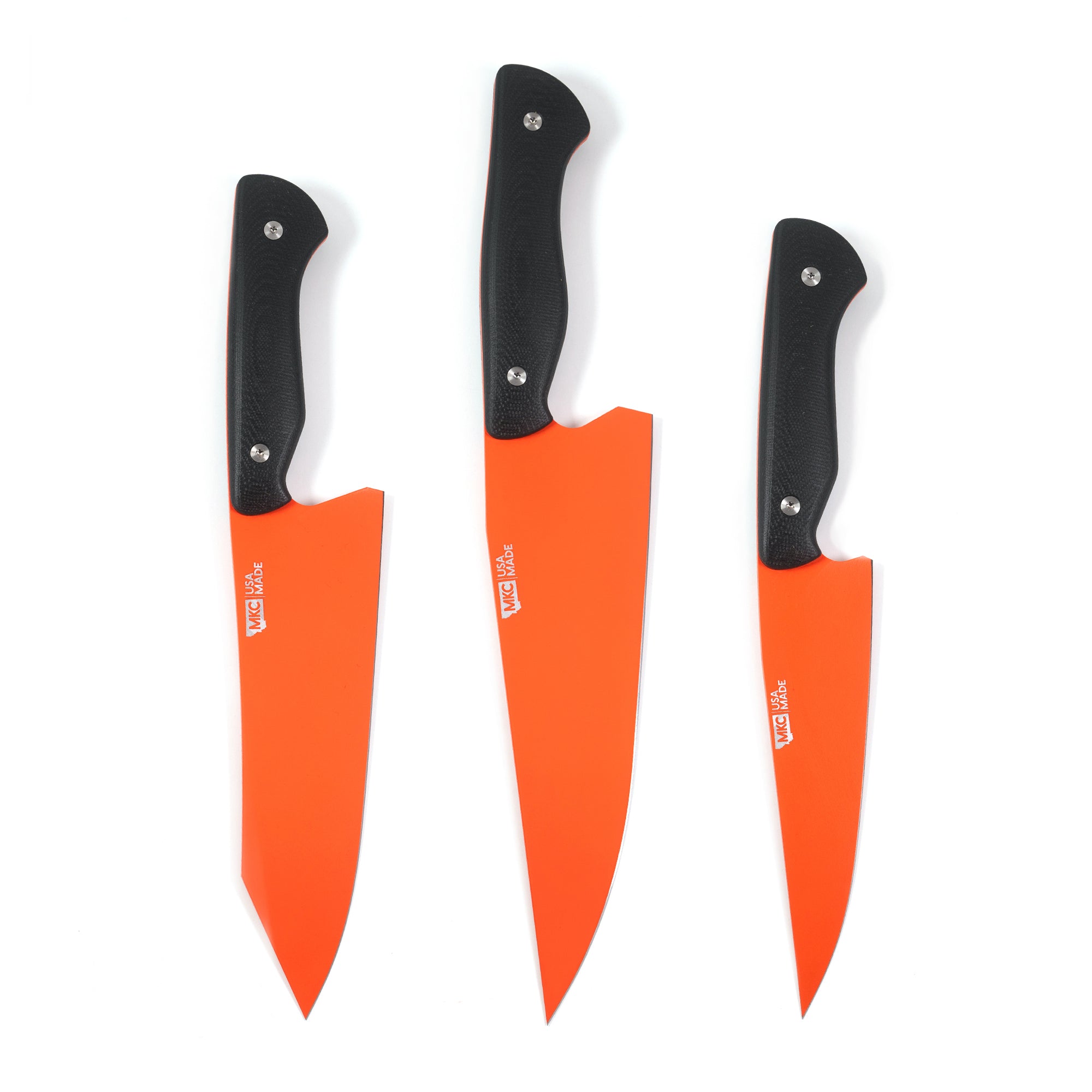 MKC CULINARY SET - BLAZE ORANGE CERAKOTE (1 of 1)