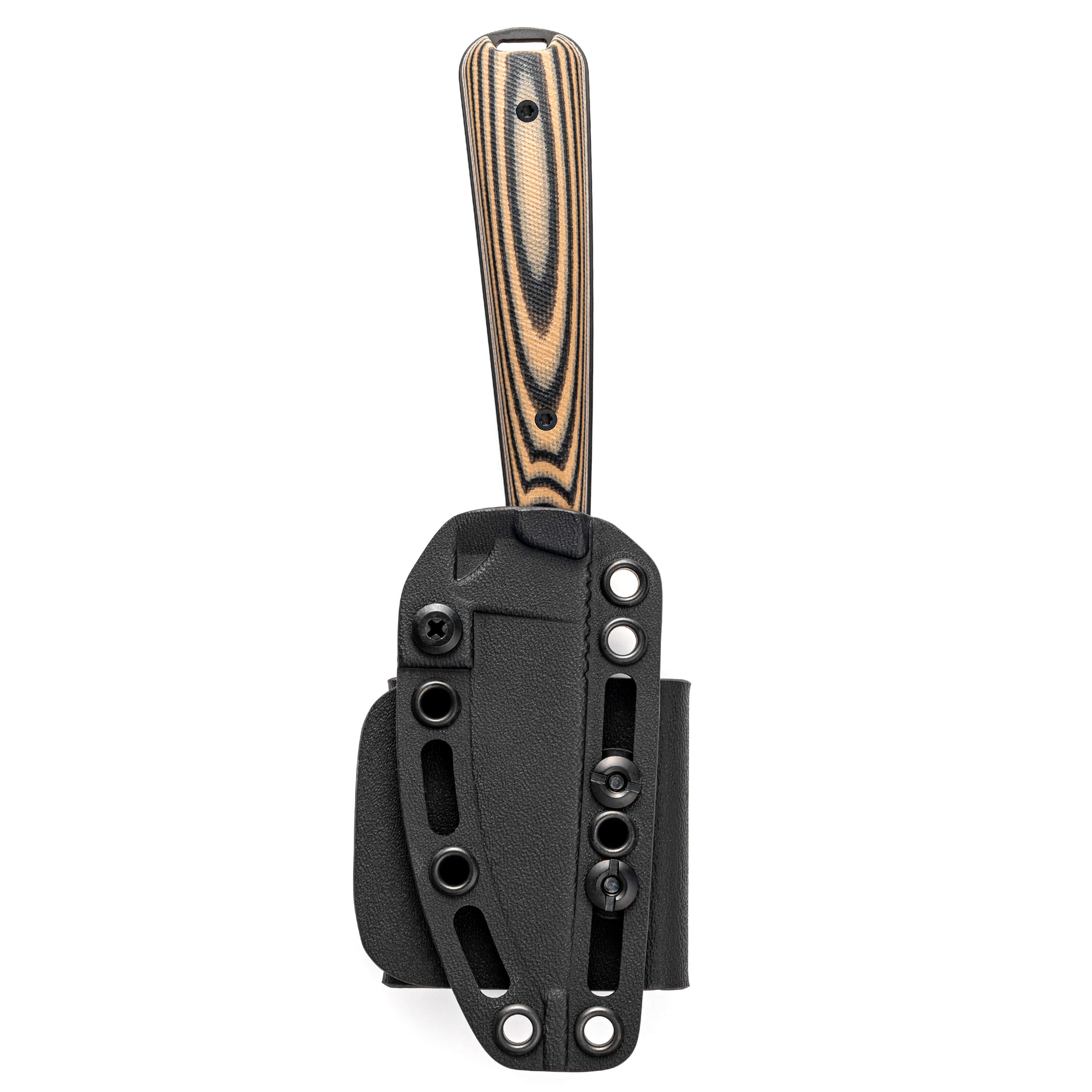 Flattail - PVD - Tan & Black | Montana Knife Company