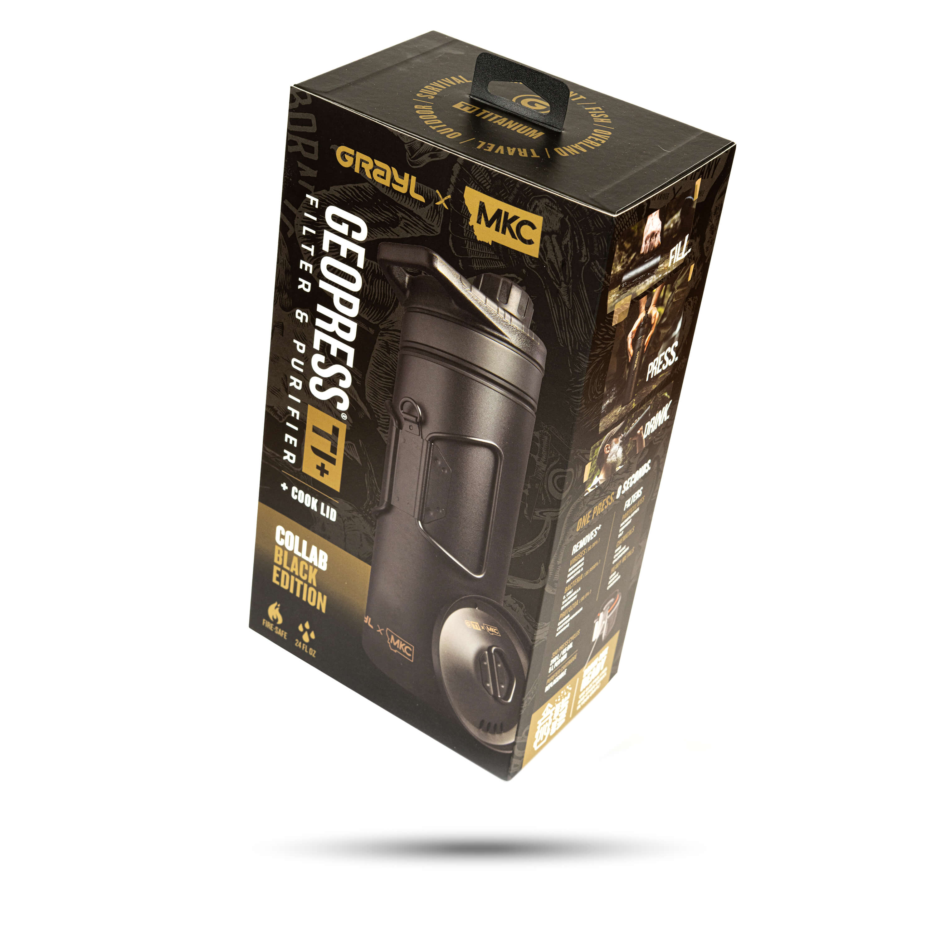 MKC X GRAYL - 24OZ GEOPRESS® TI PURIFIER