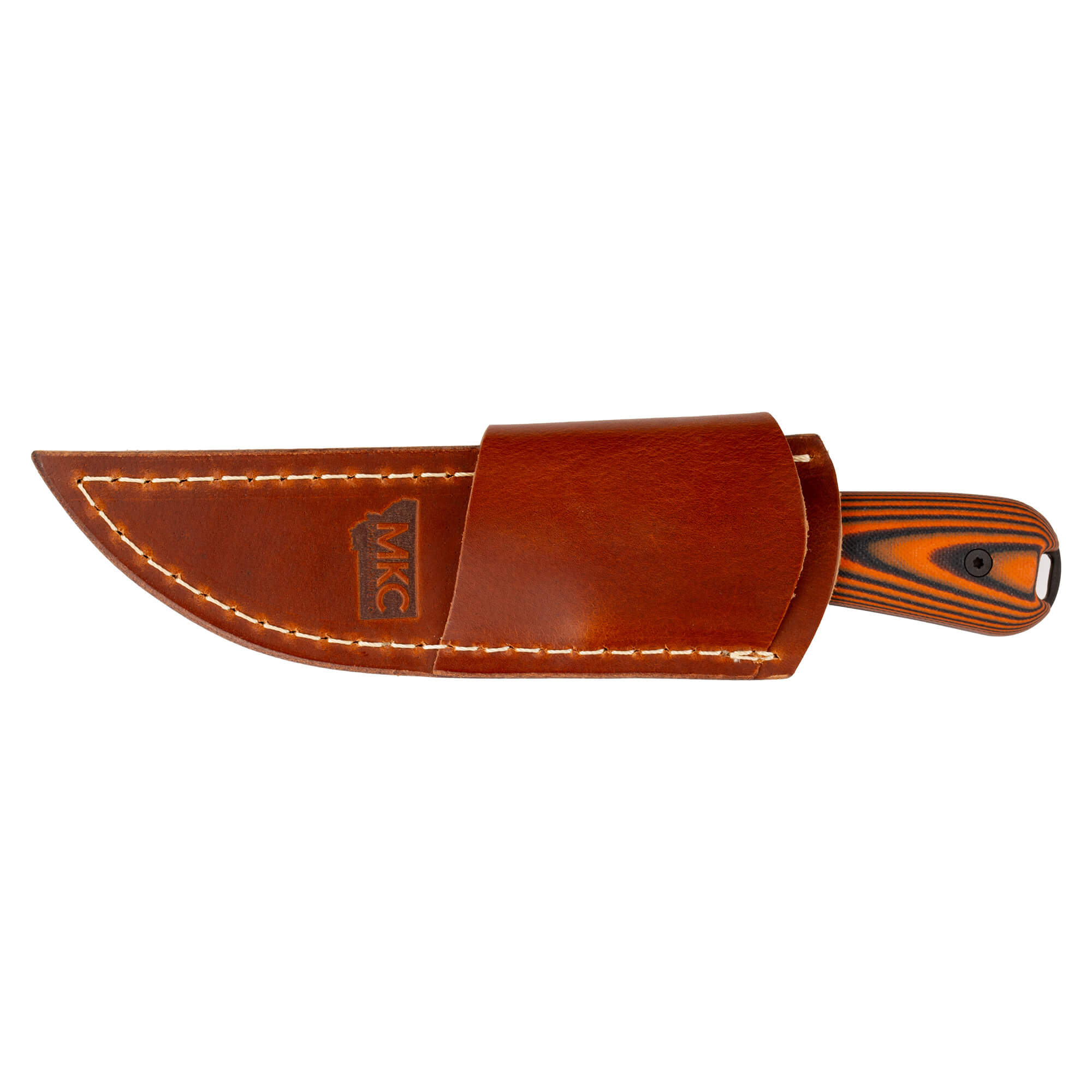 4/1 とさ LEATHER TYPE-2 STUBHORN LEATHER SHEATH - HORIZONTAL BELT CARRY