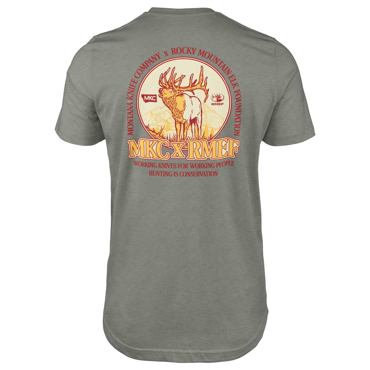 Original Rmef Sticker MKC x RMEF - ELK TEE 2.0