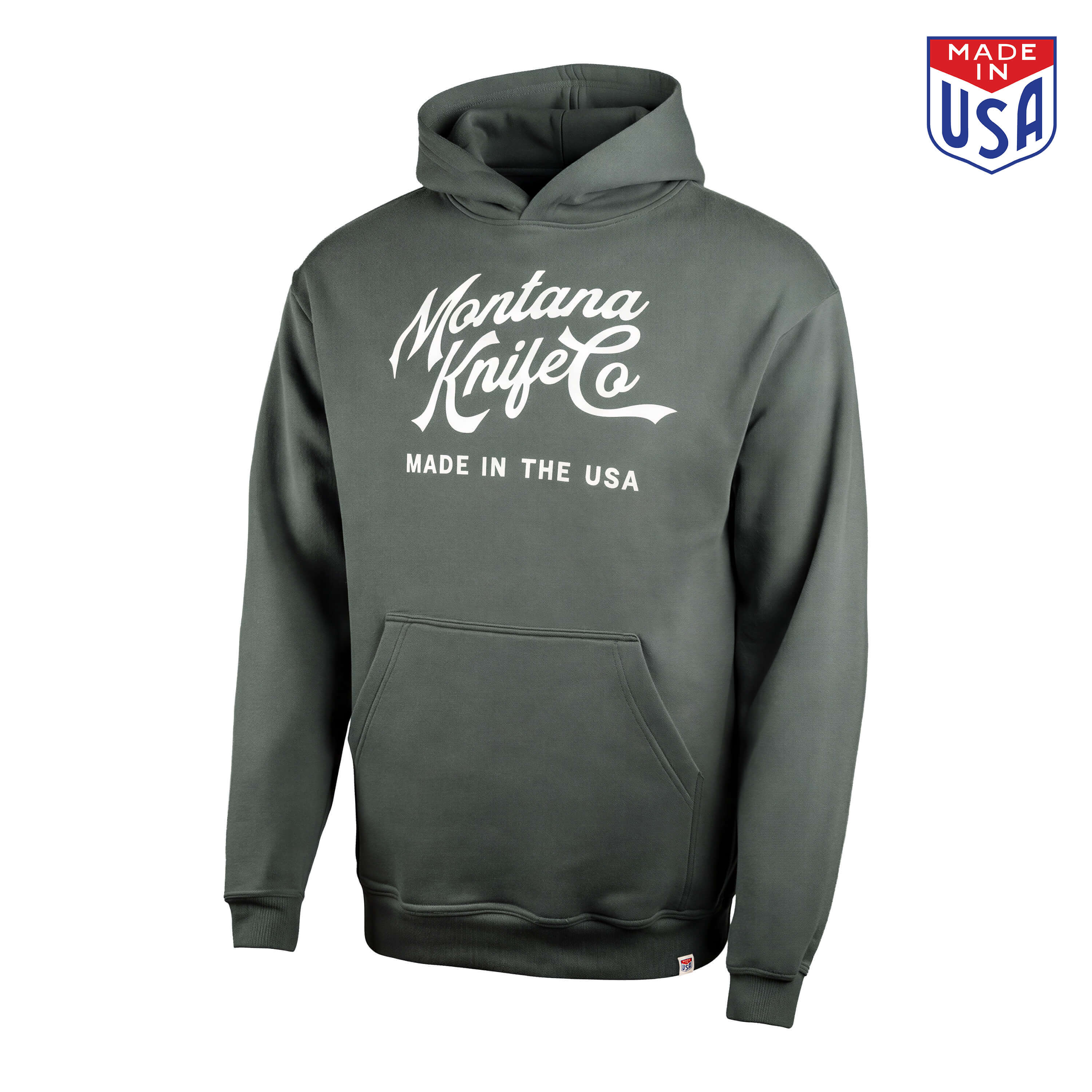 MKC HERITAGE HOODIE - GREEN - USA MADE