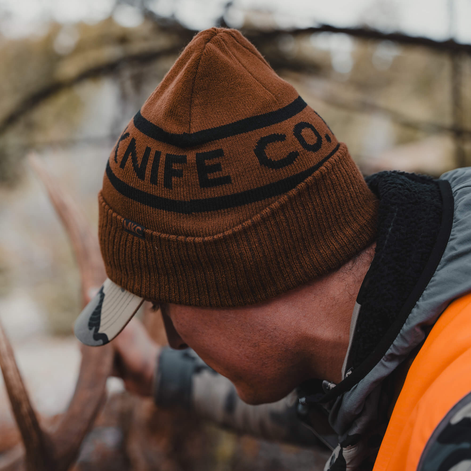 Deuxieme Classe beanie ブラウンC eye_C x Andersen-Andersen Double Fold Beanie 'Camel — eye_C