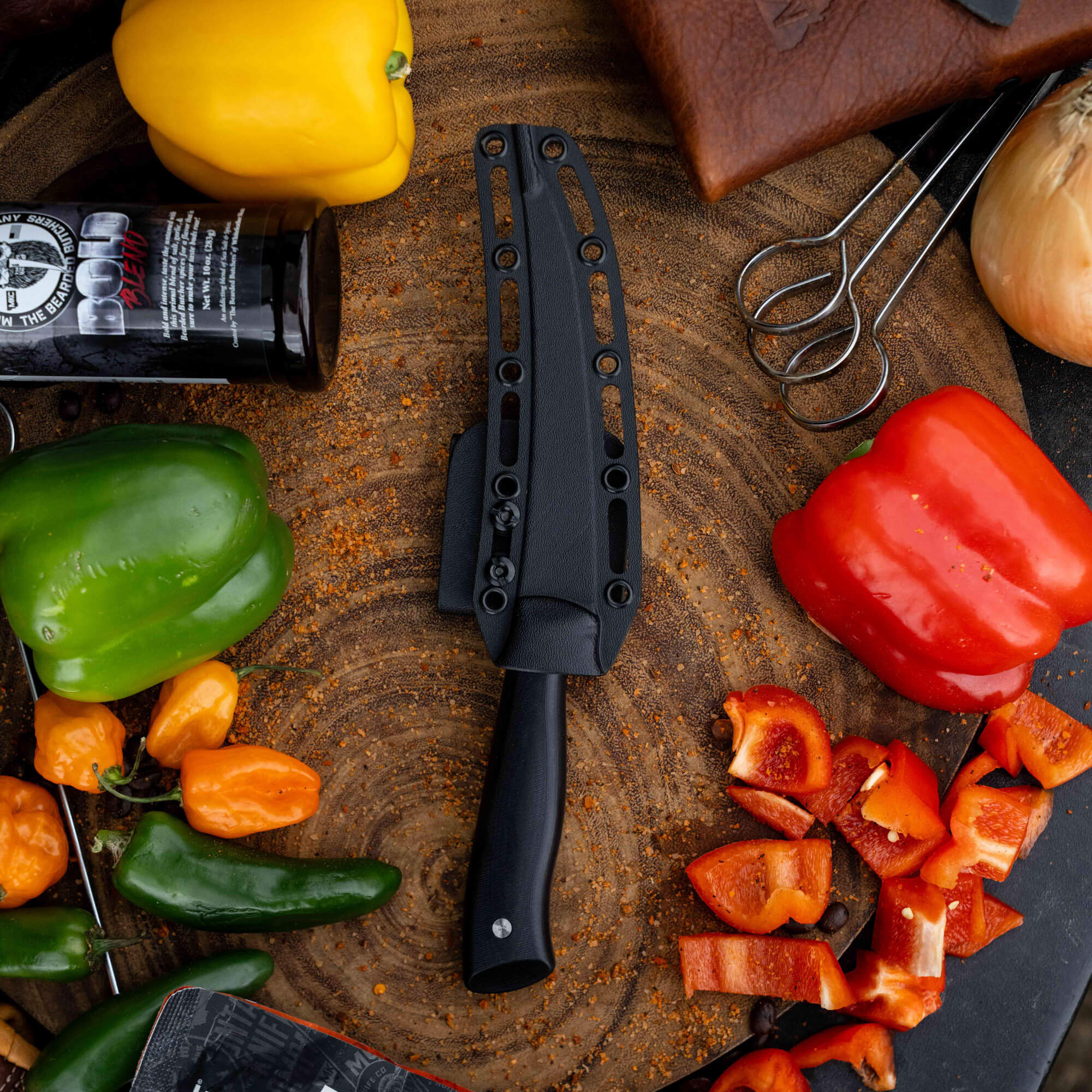 BONING BUTCHER KNIFE - PVD - BLACK