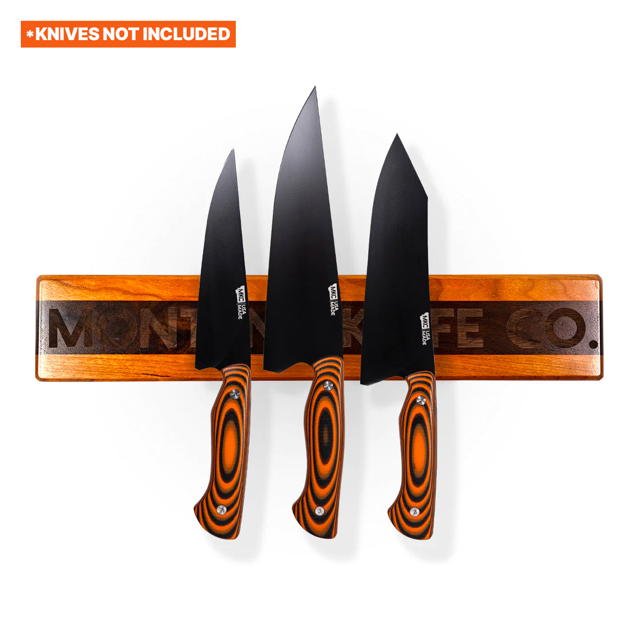 LIMITED EDITION MKC CULINARY KNIFE HANG - DARK WOOD FINISH