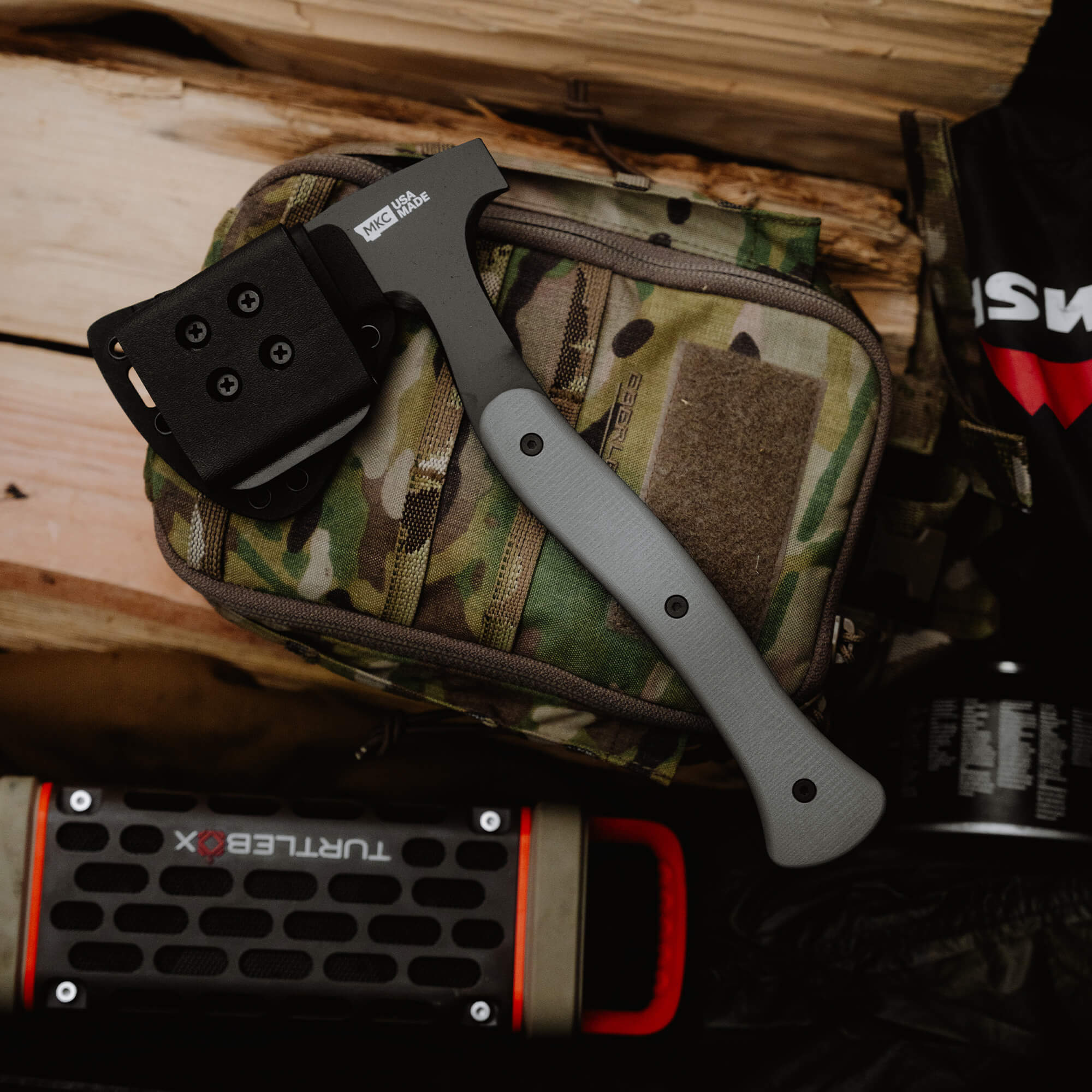 HELLGATE HATCHET - GREY