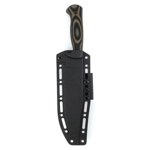 THE MARSHALL BUSHCRAFT KNIFE - GREEN & BLACK