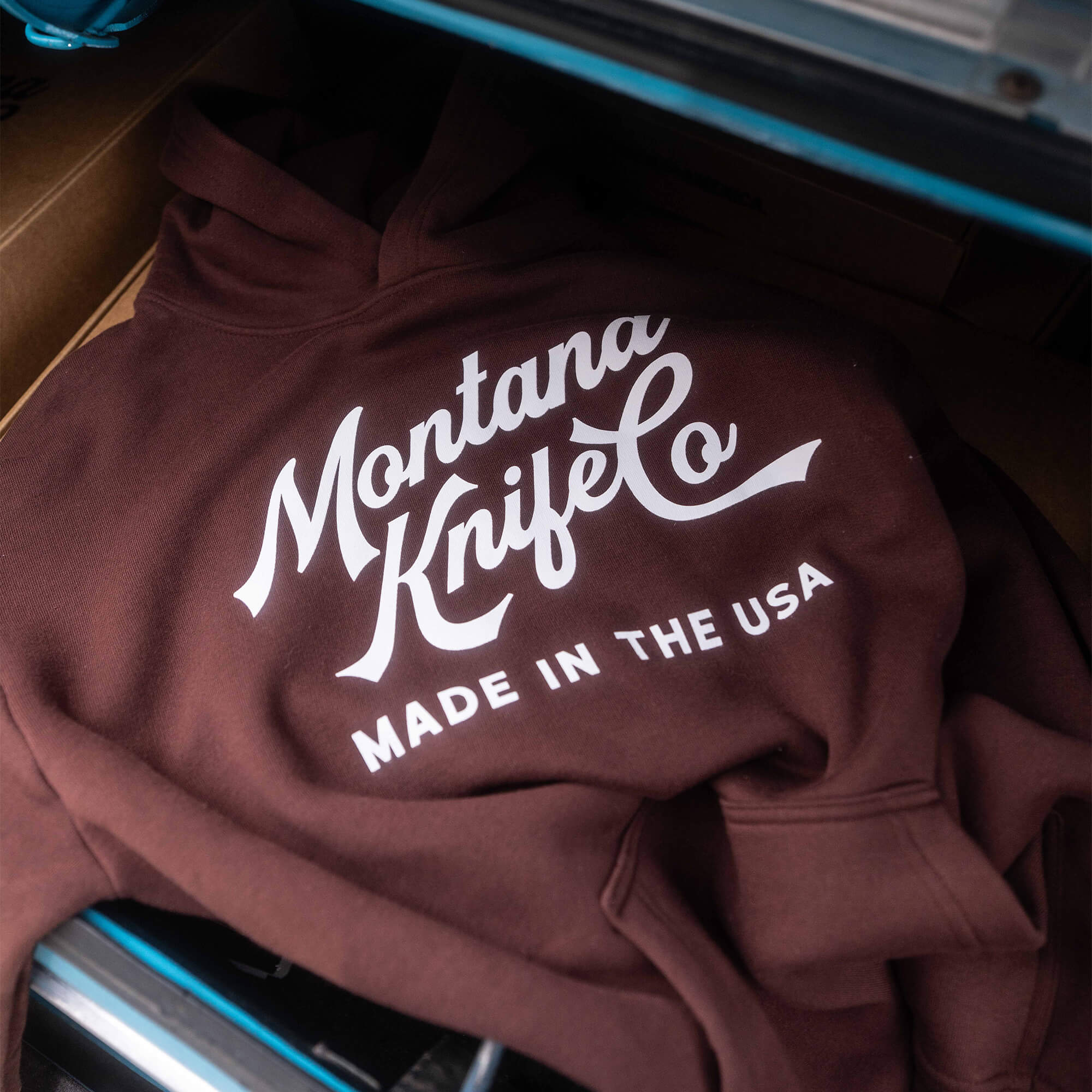 MKC HERITAGE HOODIE - USA MADE - TOBACCO