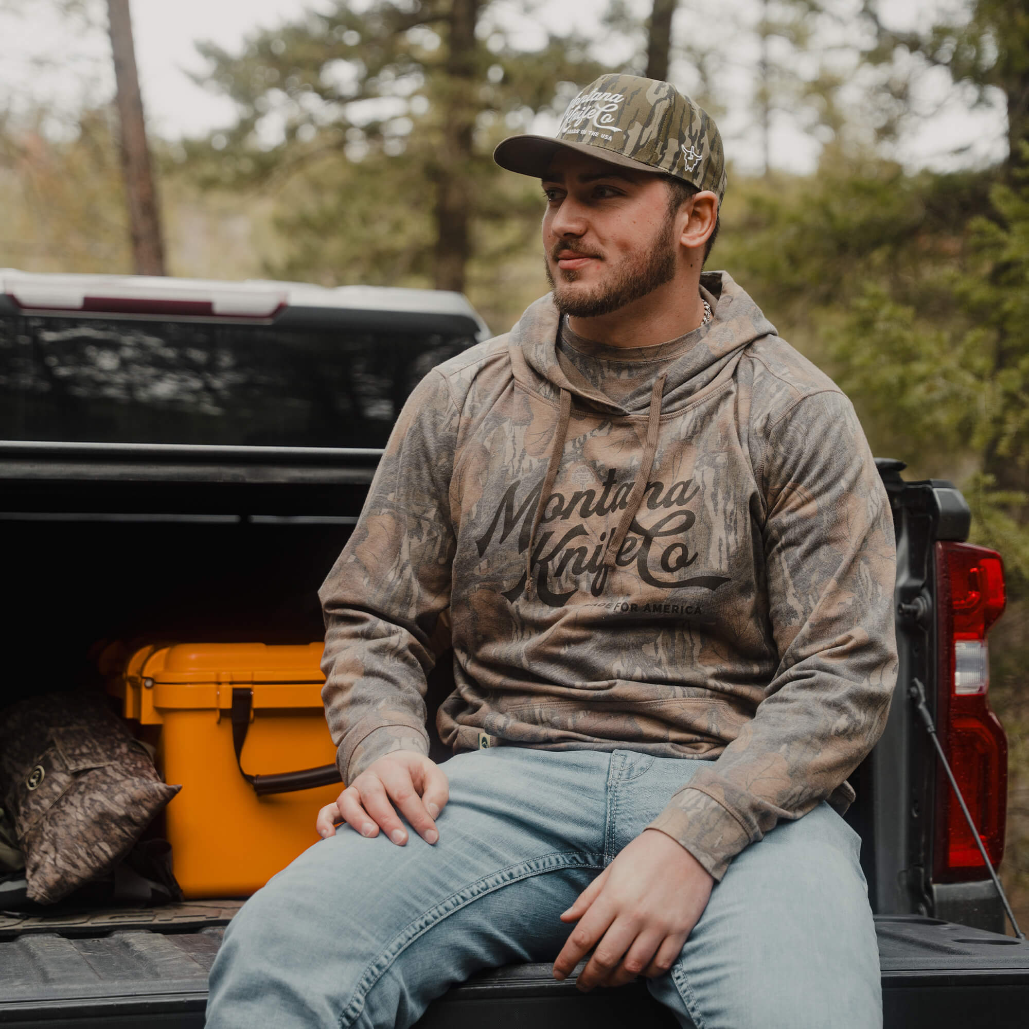 MKC x MOSSY OAK WASHED HOODIE - FALL FOLIAGE