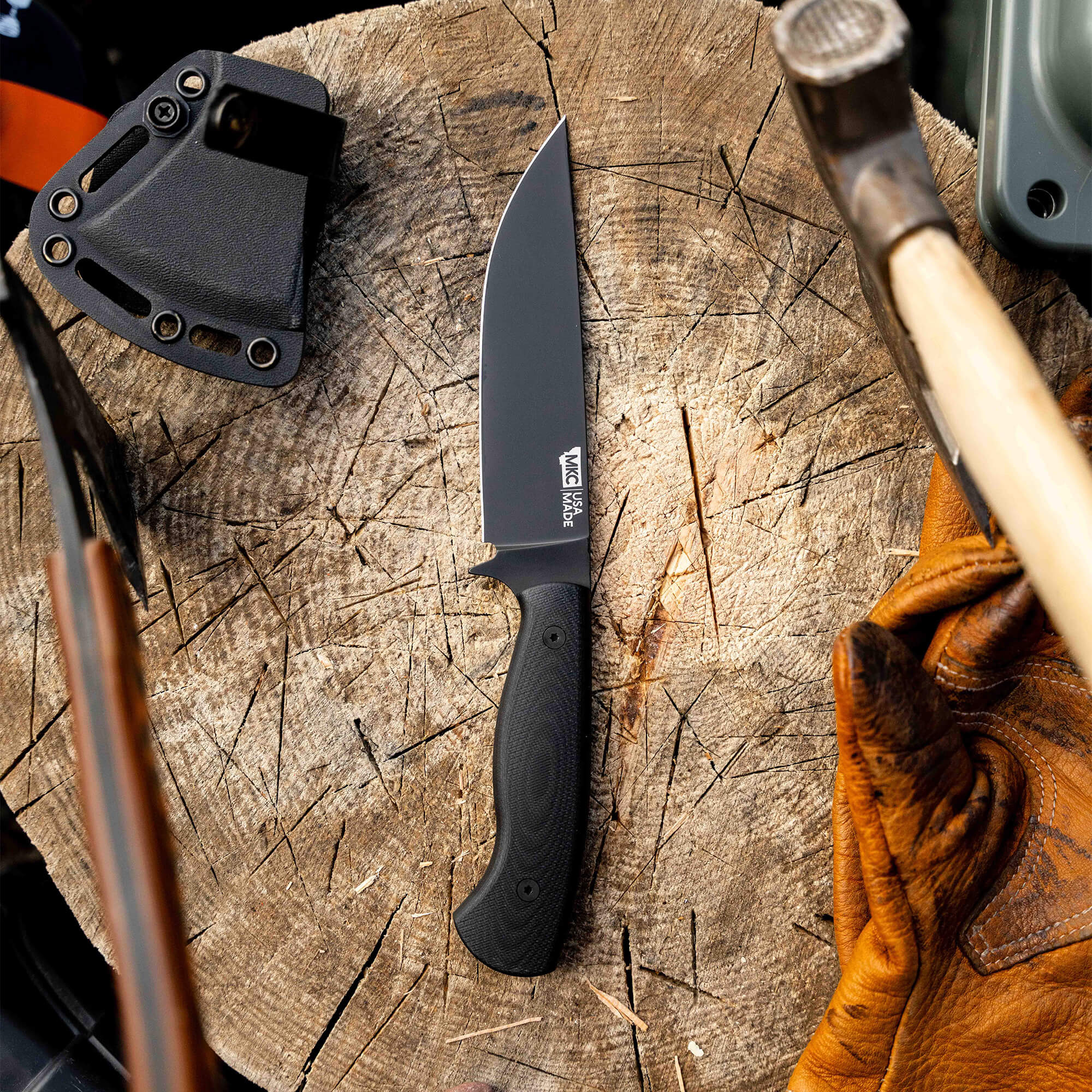 SUPER CUB - DROP POINT HUNTER - BLACK