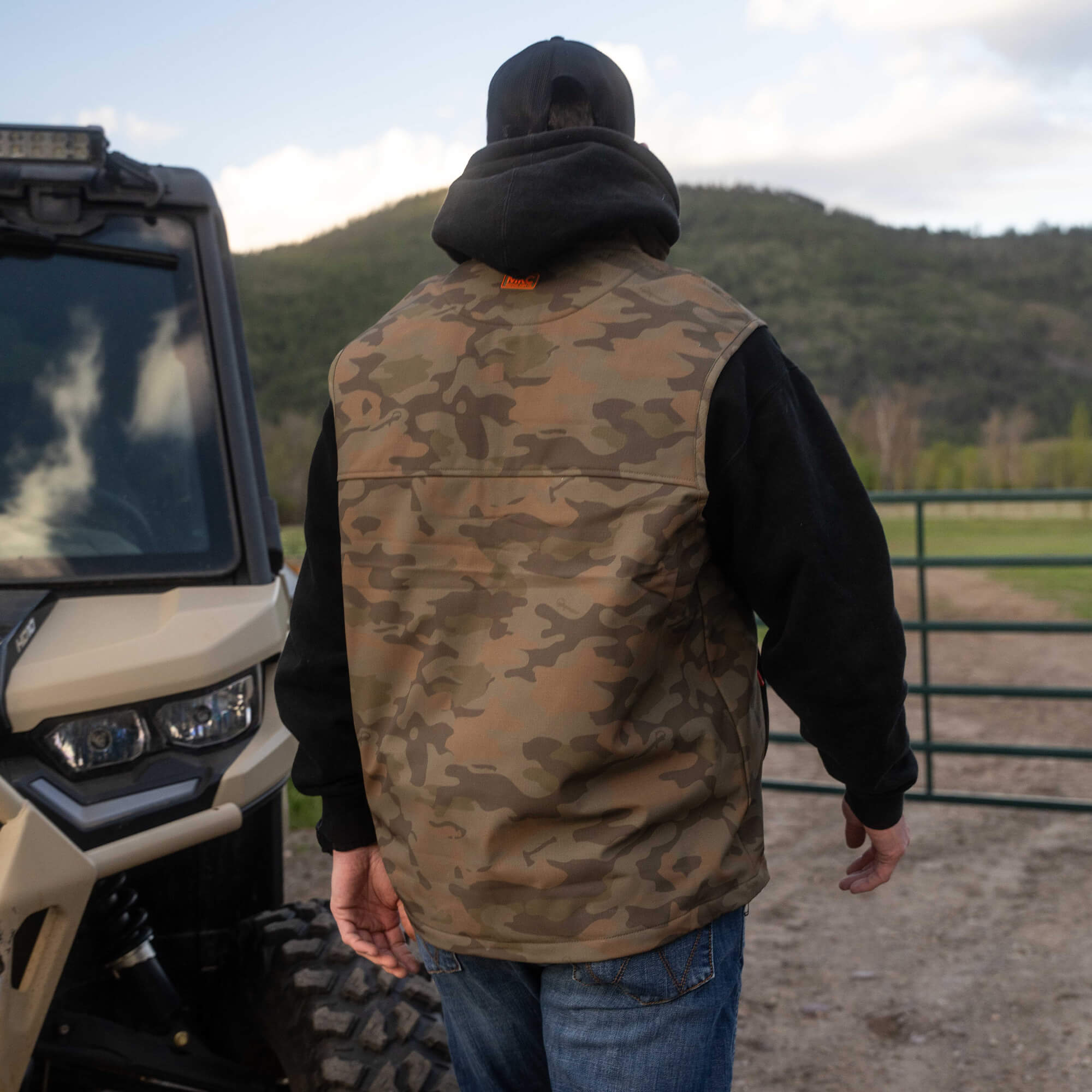 REXFORD RIPSTOP VEST - VINTAGE WOODLAND CAMO