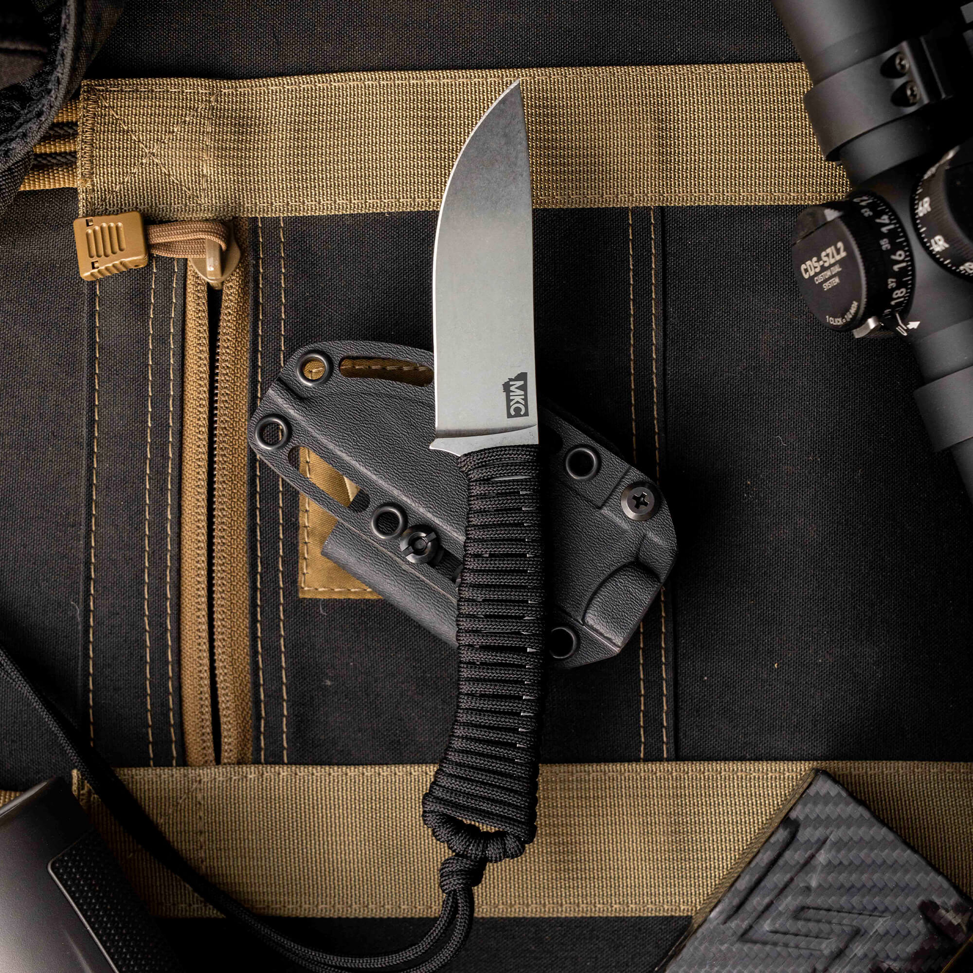 Magnacut Stoned Goat 2.0 - Black | Montana Knife Company