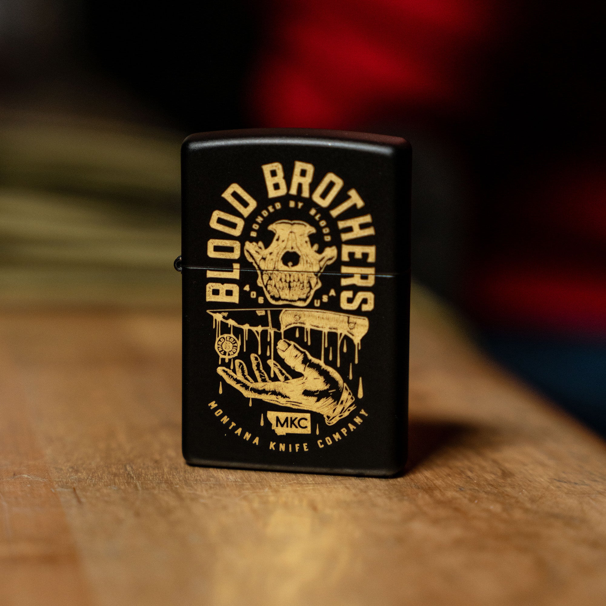 MKC BLOOD BROTHERS ZIPPO - EXCLUSIVE - USA MADE