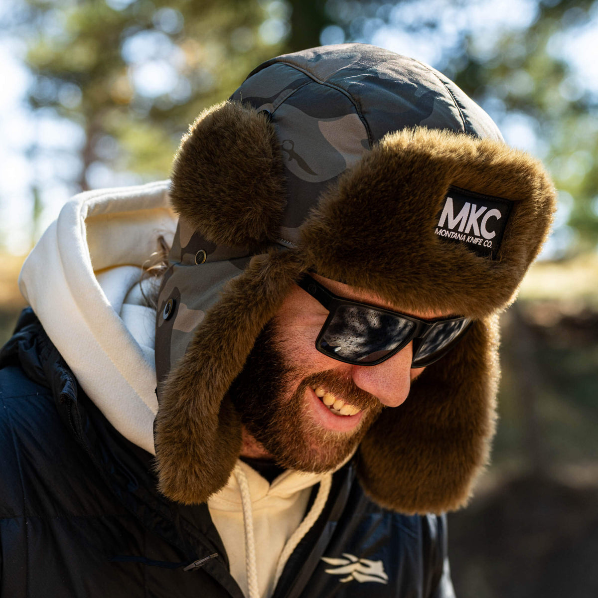 MKC CAMO TRAPPER HAT