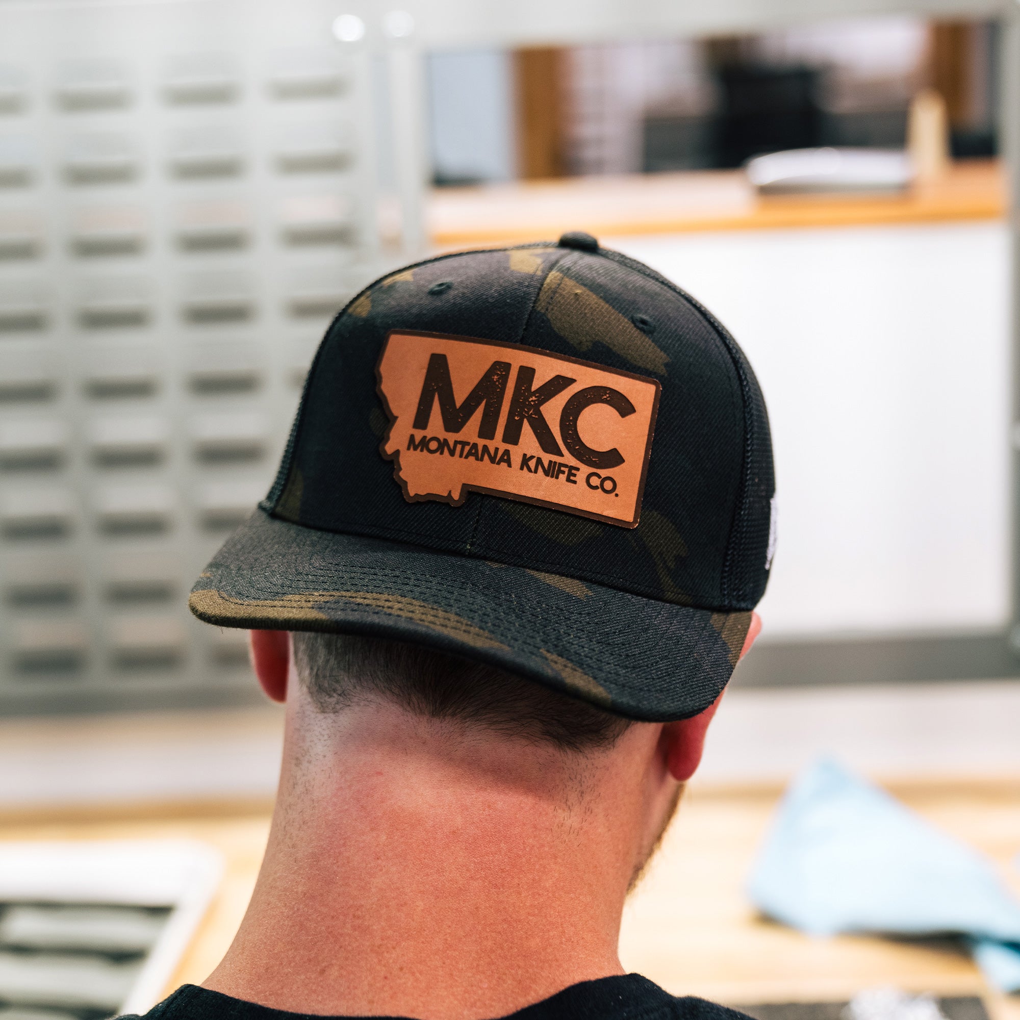 MKC STATE PATCH - CAMO TRUCKER SNAPBACK