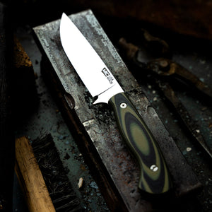 THE MAGNACUT SUPER CUB - DROP POINT HUNTER - GREEN & BLACK