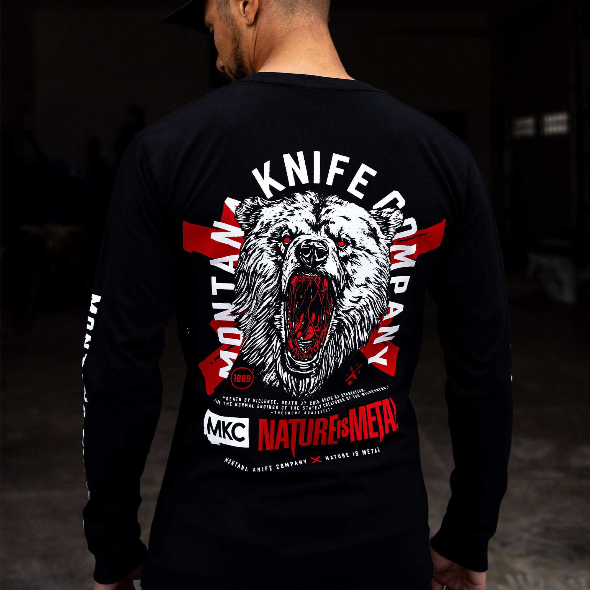 MKC X NATURE IS METAL - LONG SLEEVE TEE