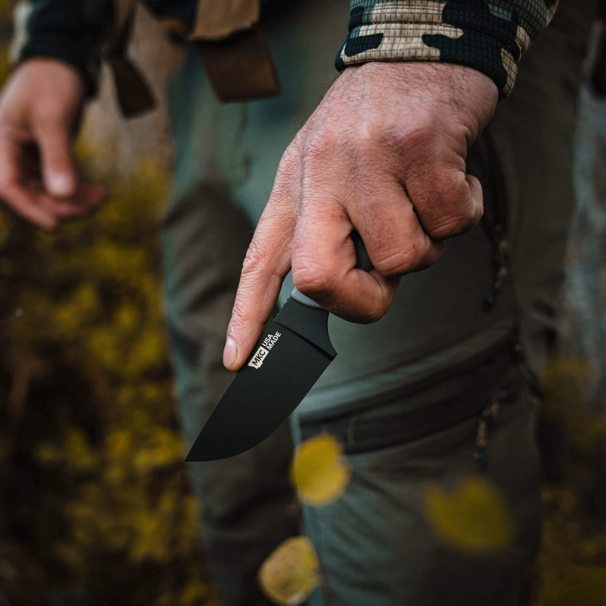 MKC ELK KNIFE - PVD - GREY