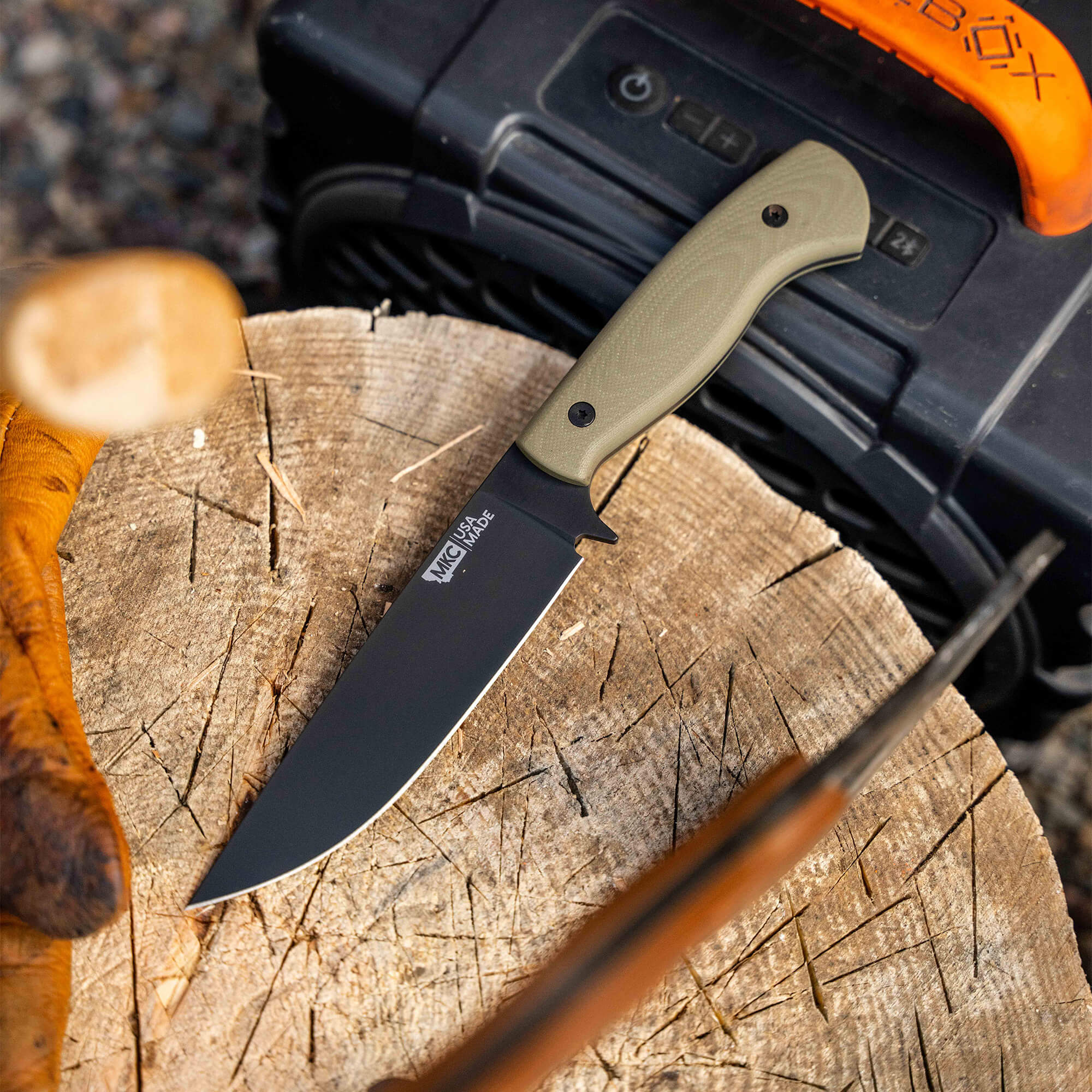 SUPER CUB - DROP POINT HUNTER - OLIVE