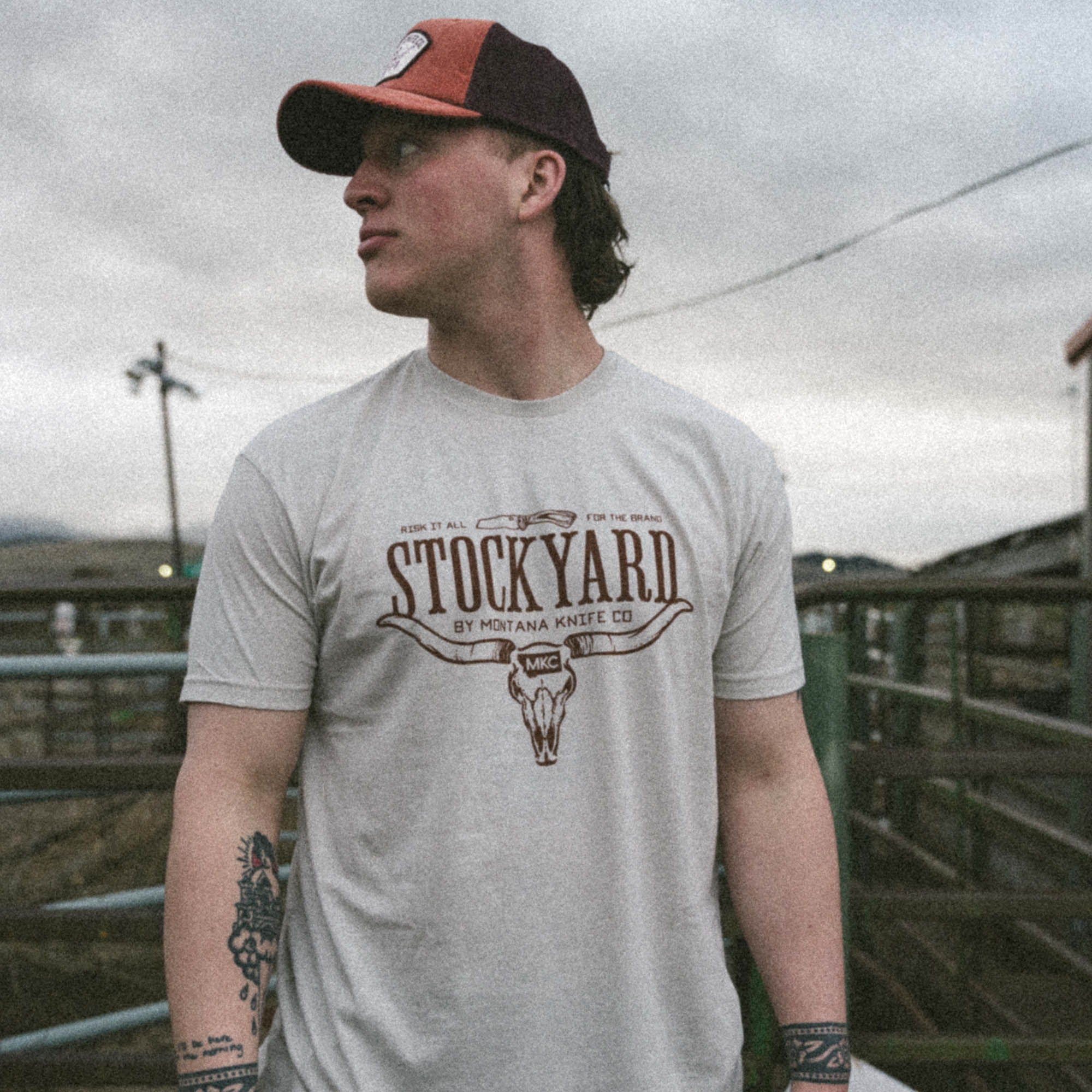 STOCKYARD TEE - SAND