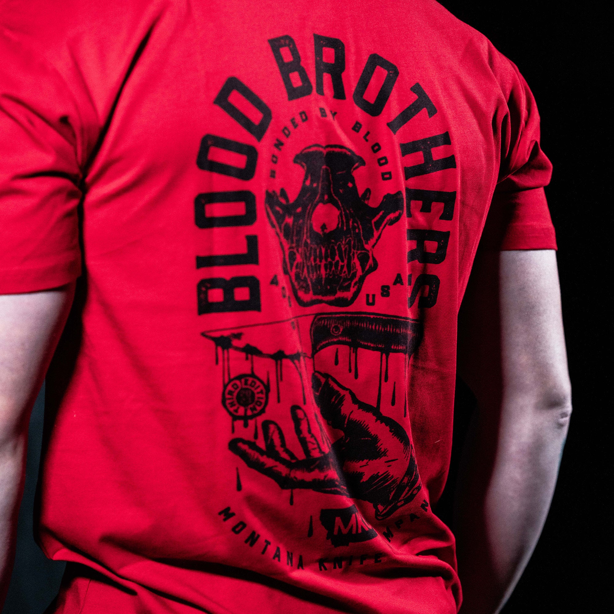 Blood shop red shirt