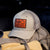 MKC BRANDED LOGO LEATHER PATCH HAT - OLIVE