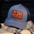MKC BRANDED LOGO LEATHER PATCH HAT - GREY