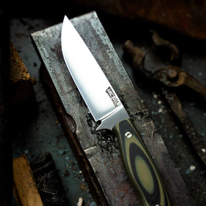 THE MAGNACUT SUPER CUB - DROP POINT HUNTER - GREEN & BLACK