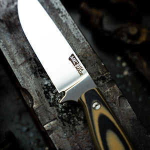 THE MAGNACUT SUPER CUB - DROP POINT HUNTER - TAN & BLACK