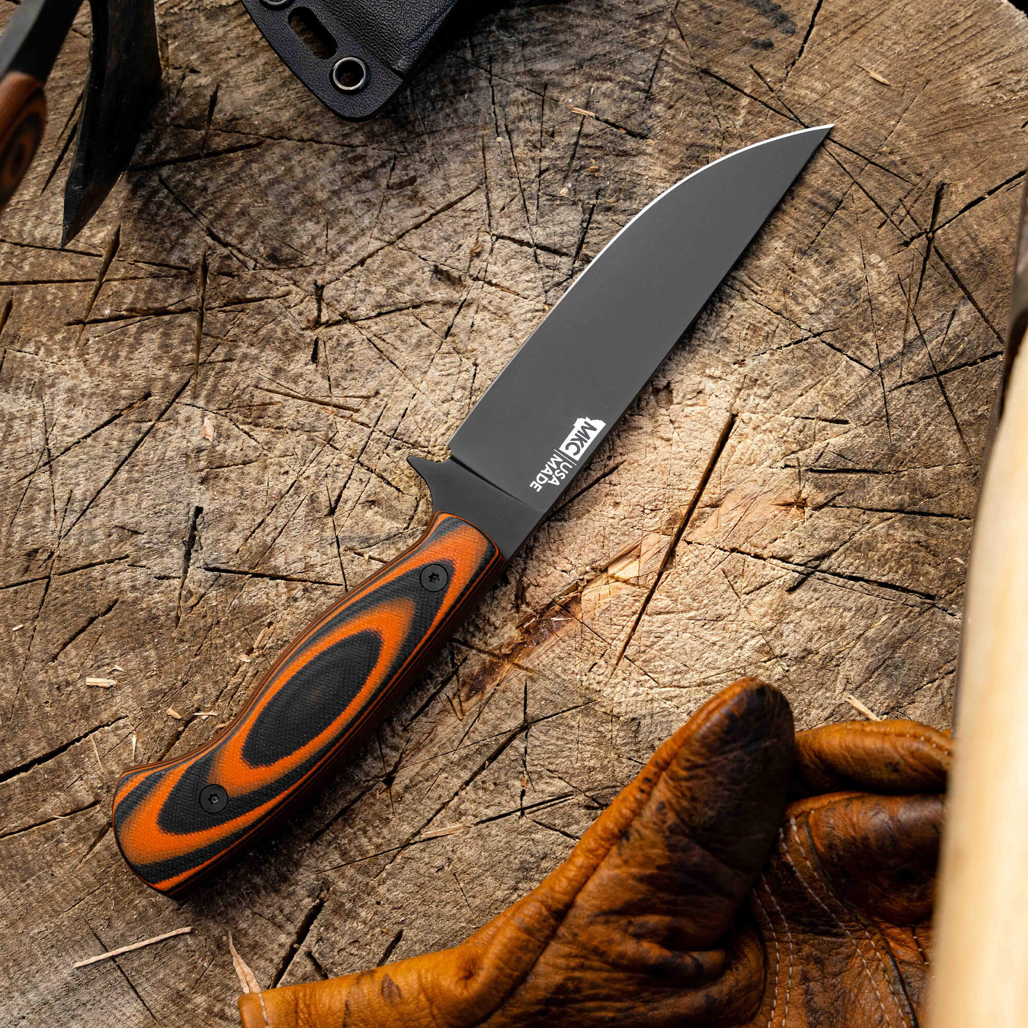 SUPER CUB - DROP POINT HUNTER - ORANGE & BLACK