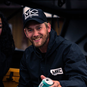 BRANDED MKC LOGO - FOAM TRUCKER HAT - BLACK