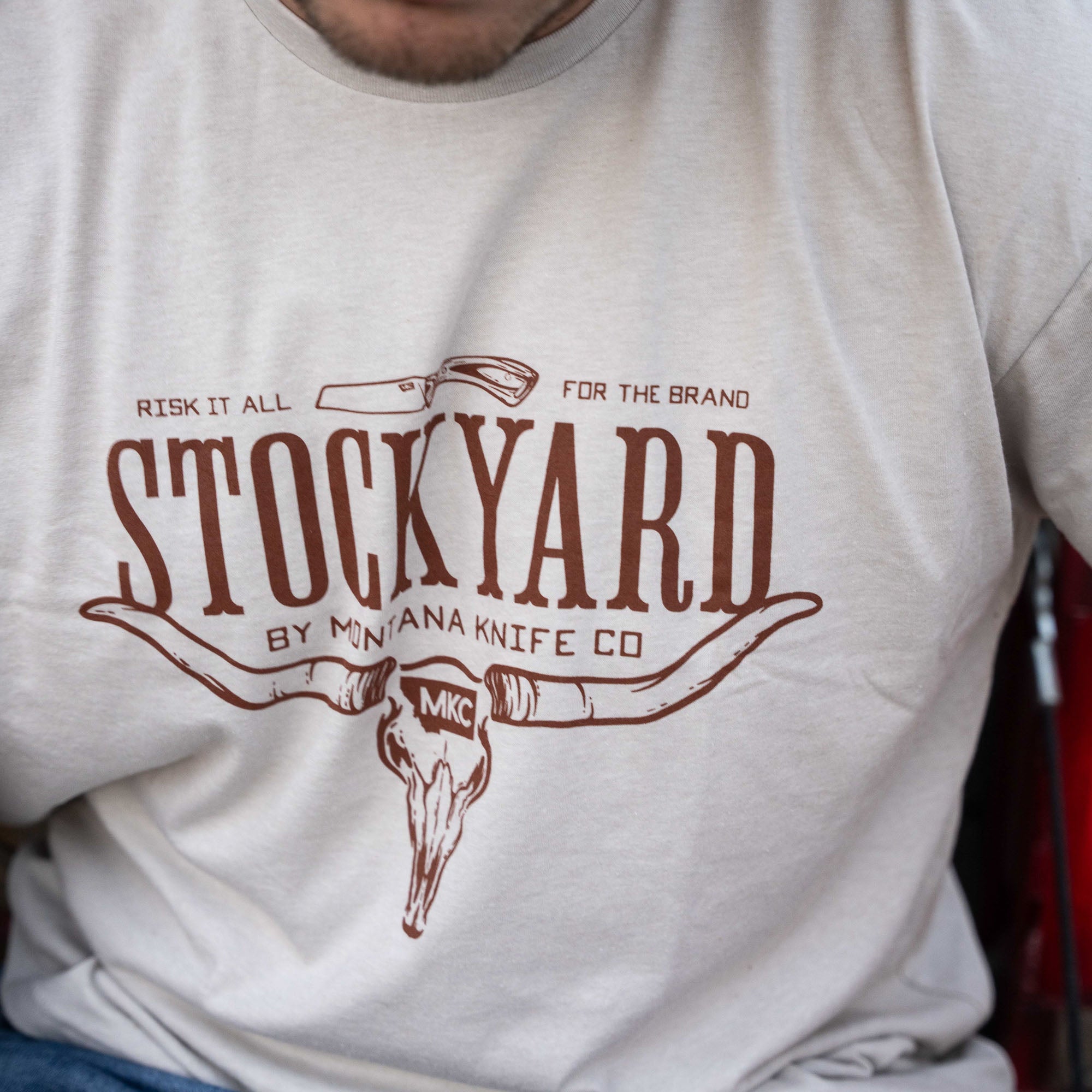 STOCKYARD TEE - SAND