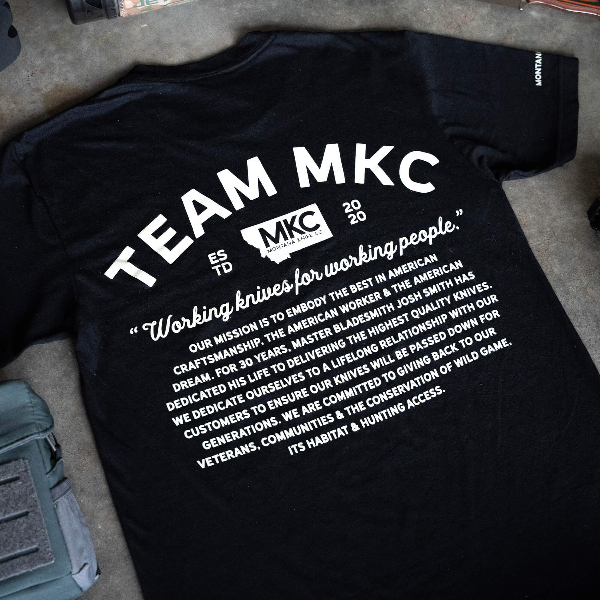 TEAM MKC TEE - BLACK