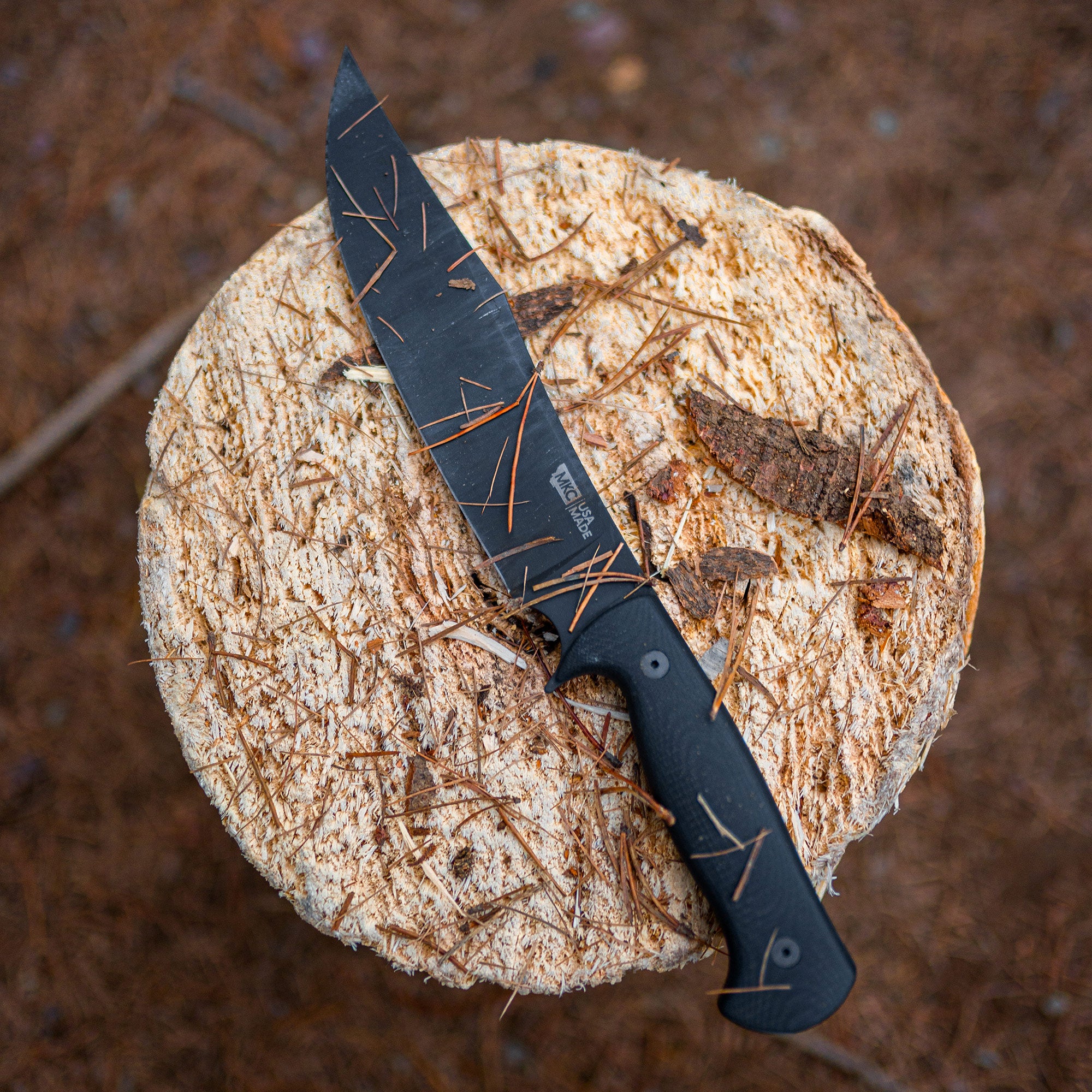 THE MARSHALL BUSHCRAFT KNIFE - BLACK