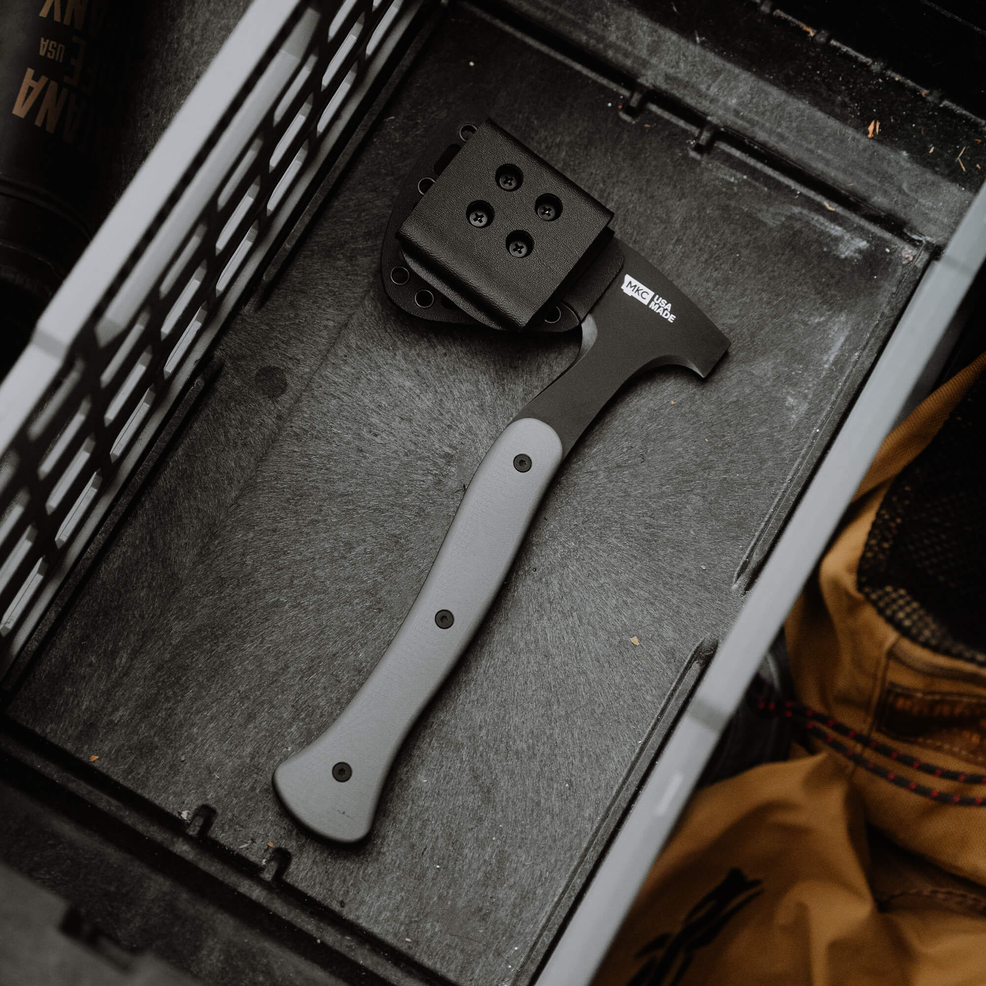 HELLGATE HATCHET - GREY