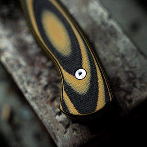 THE MAGNACUT SUPER CUB - DROP POINT HUNTER - TAN & BLACK