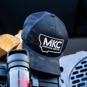 MKC BIG STATE PATCH - PERFORMANCE HAT - DARK CAMO