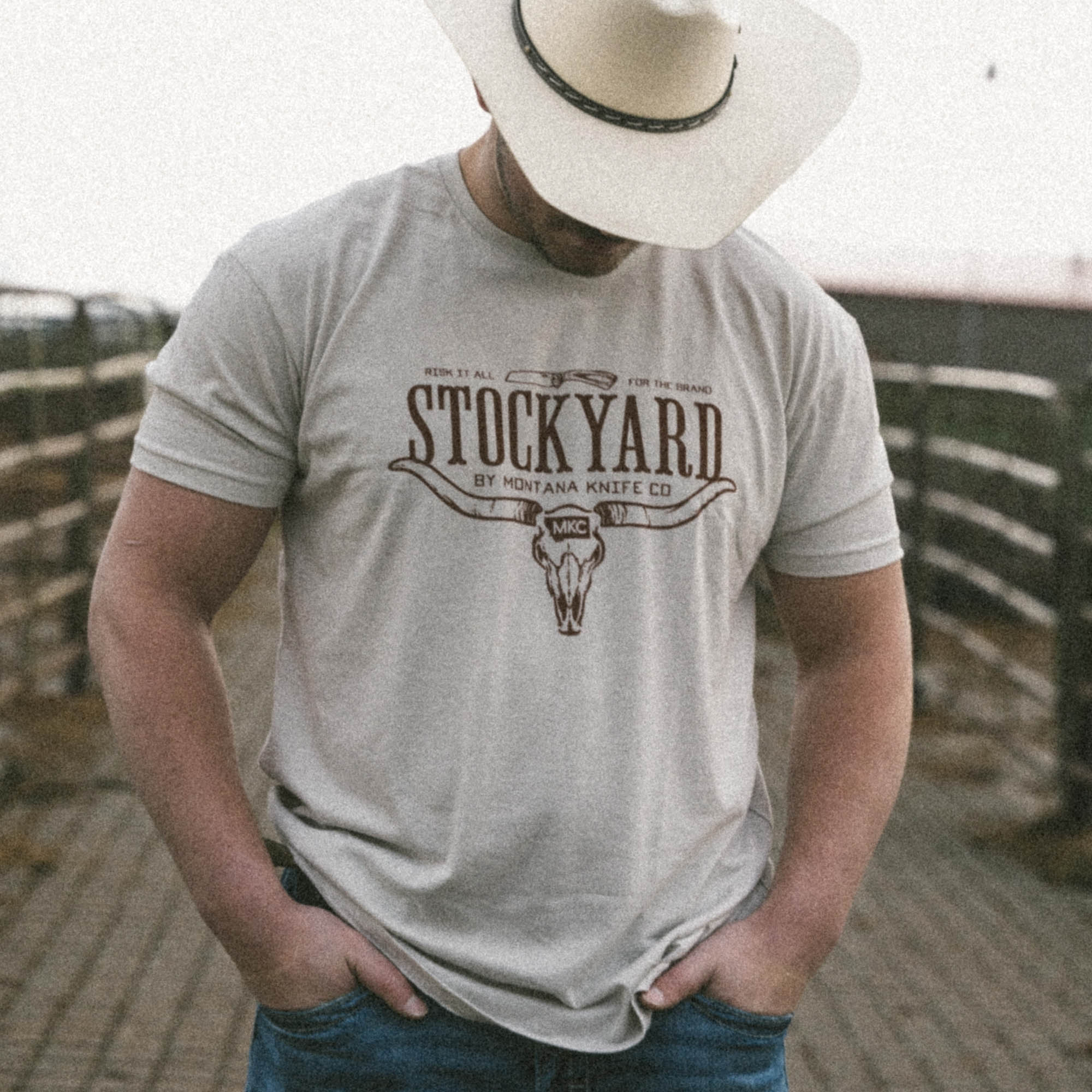 STOCKYARD TEE - SAND
