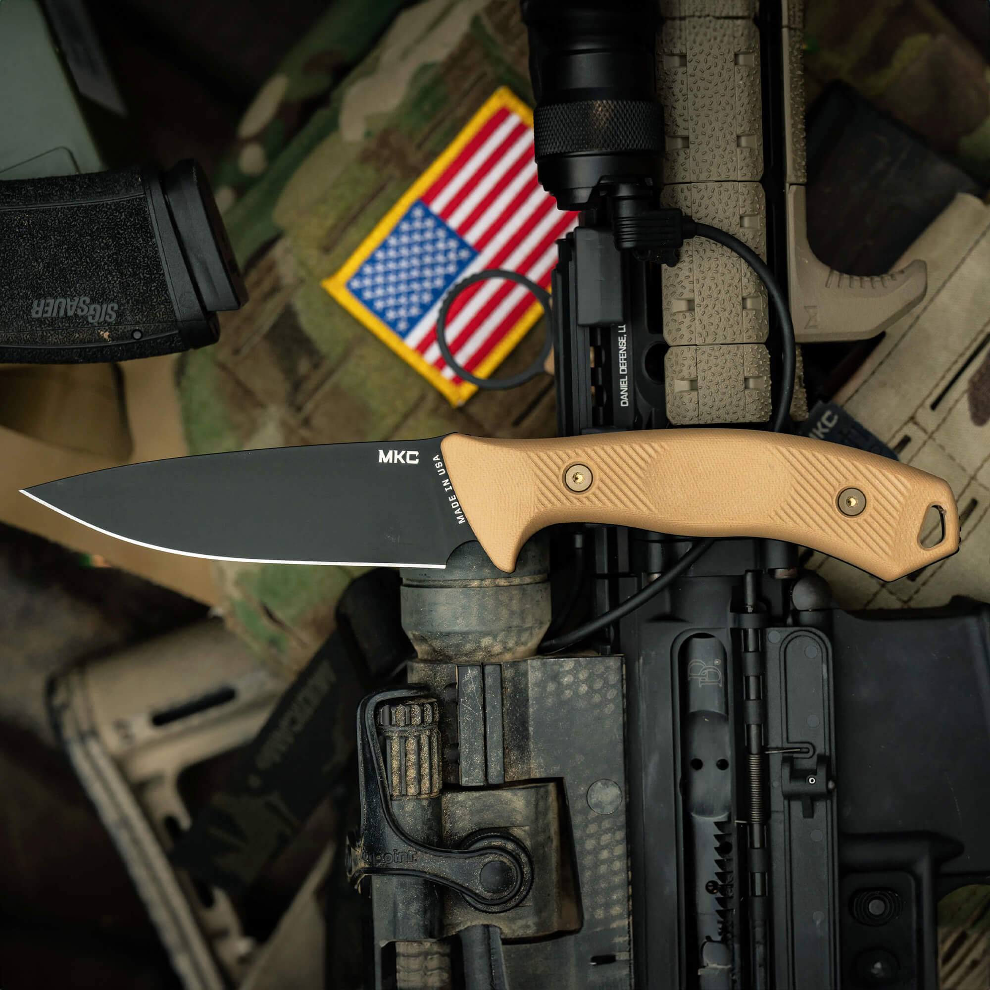 TF24 - BLK/COY | Montana Knife Company